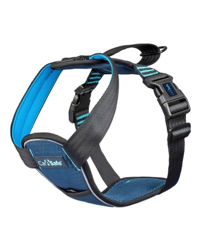 Hondentuigje Company of Animals Carsafe Crash Tested Blauw 60 cm Voor op reis