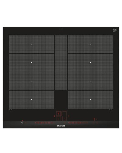 Siemens EX675LYC1E Plaque de cuisson à induction 60cm - Commandes TouchSlider - Noir
