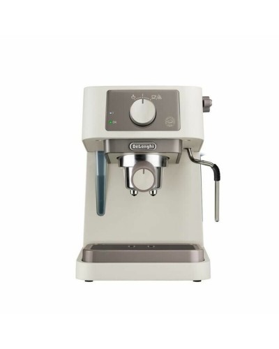 DeLonghi Stilosa Cafetière Électrique - Crème, 1.2L, Moka Induction
