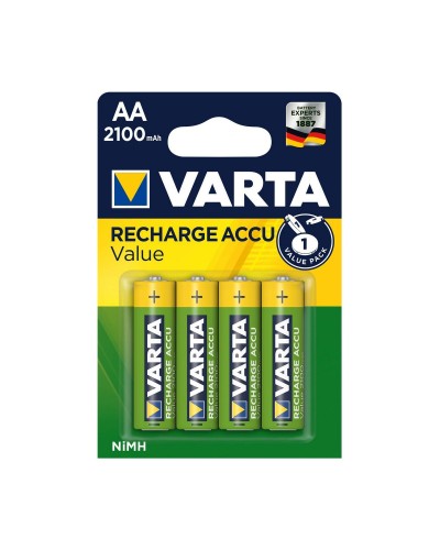 Laddningsbara Batterier Varta Blx4 2100Mah