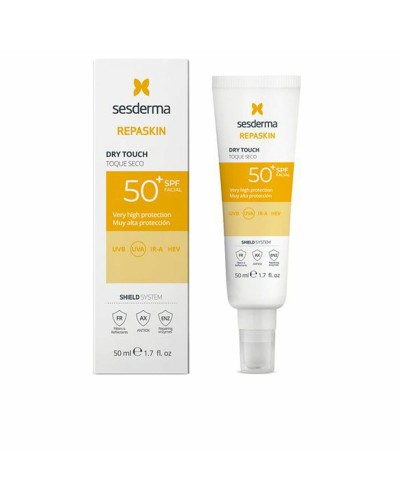 Sesderma Repaskin SPF 50+ 50ml - Protección Solar Facial Efecto Seco
