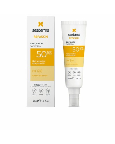 Sesderma Repaskin SPF 50 50ml: Protezione Solare Viso Setosa
