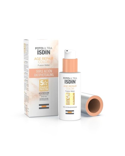 Isdin Fusion Water Magic Repair SPF 50 - Getönter Sonnenschutz für das Gesicht 50ml
