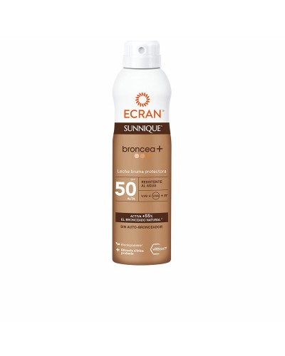 Ecran Solaire Bronzea+ Spf 50 - Mousse Solaire Protectrice 250ml - Bronzage Intense

