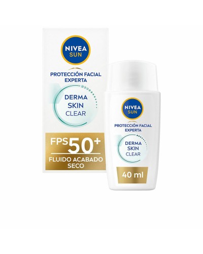 Nivea Sun Gesicht LSF 50+ Anti-Unreinheiten 40ml - Helle Haut - Hoher Sonnenschutz
