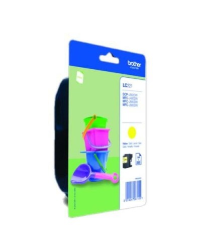 Compatible Ink Cartridge Brother lc221y Yellow