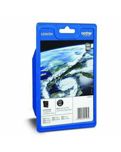 Cartouche d'encre originale Brother LC-985BKBP Noir