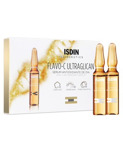 Isdin Isdinceutics Ultraglican Sérum Antioxydant Visage 2ml x10 Ampoules
