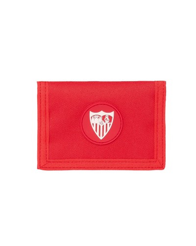 Cartera Sevilla FC Roja - Oficial, 12.5x9.5cm - Souvenir Aficionado
