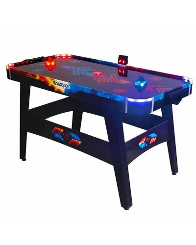 Mesa de Hockey Fire & Ice LED 146cm - Juego Arcade Casa y Diversión
