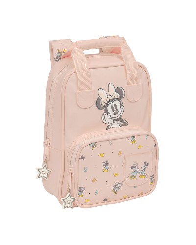 Koululaukku Minnie Mouse Baby Pinkki 20 x 28 x 8 cm