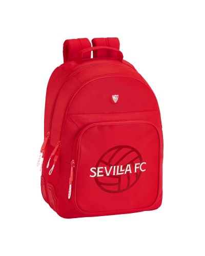 Sevilla FC Schulrucksack Rot - 32x42x15cm - Offiziell
