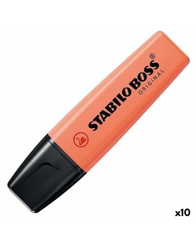 Evidenziatore Stabilo Corallo (10 Unità)