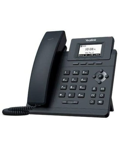 Yealink SIP-T30 Teléfono IP Negro - Pantalla LCD, Audio HD, 2 Cuentas SIP
