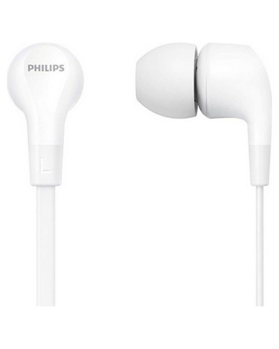 Philips White Silicone In-Ear Headphones with Universal Microphone
