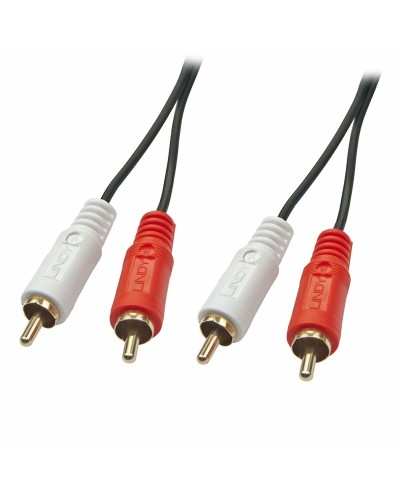 LINDY 3,5mm Klinke Audiokabel, Stecker auf Stecker, 1m - Hohe Qualität
