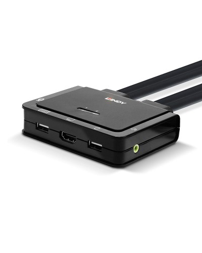 KVM-Schakelaar LINDY 42345 1,2 m