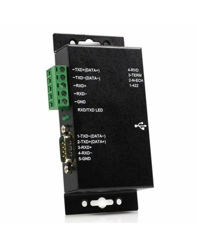 StarTech.com ICUSB422IS: Isolated Industrial USB Hub, Black - High Speed
