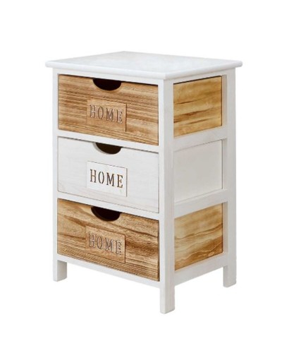 Lipasto Gift Decor Home Valkoinen Ruskea 40 x 58,5 x 29 cm