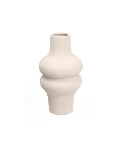 Vase Gift Decor 20034-WH Blanc Céramique 18 x 34,5 x 18 cm