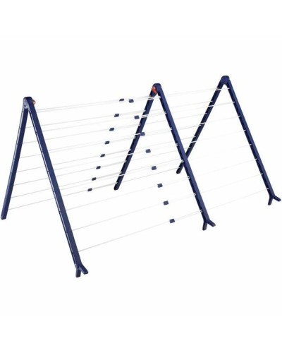 Tendedero Leifheit Bathtub Dryer Pegasus V 133 x 66,5 cm Azul Blanco Metal