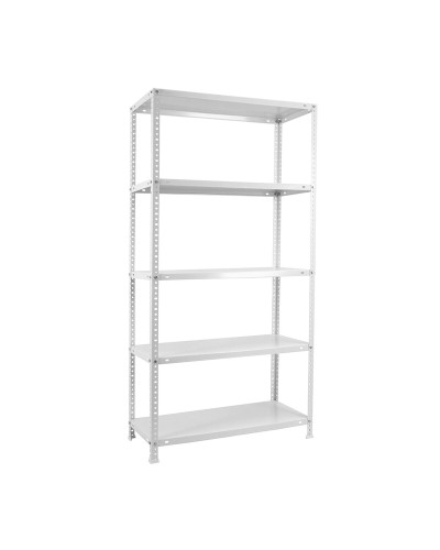 Shelves Simon Rack Comfort Plus 5/400 White 200 x 100 x 40 cm Metal 5 Shelves 100 kg