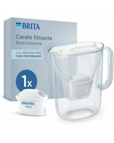 Filtreringskanna Brita Style Essential Vit Transparent 2,4 L