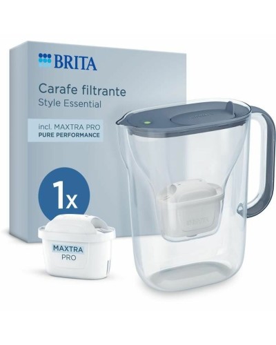 Suodatinkannu Brita Style Essential Harmaa Läpinäkyvä 2,4 L