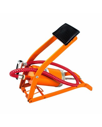Voetpomp Precision Steel Oranje