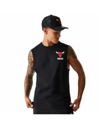 Tanktop Mann New Era  Chicago Bulls  Schwarz