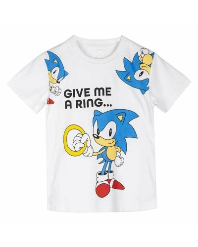 T shirt à manches courtes Enfant Sonic 12 Ans