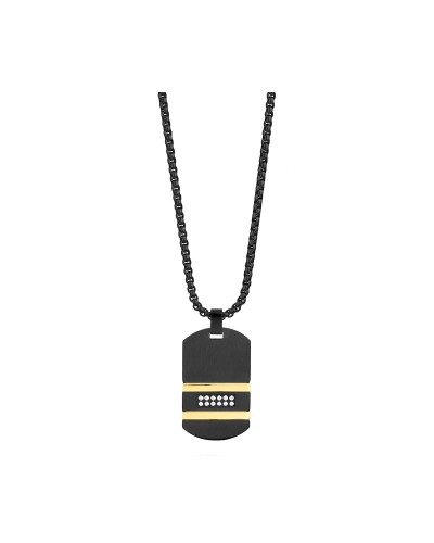 Pendentif Homme Radiant RH000113 Noir