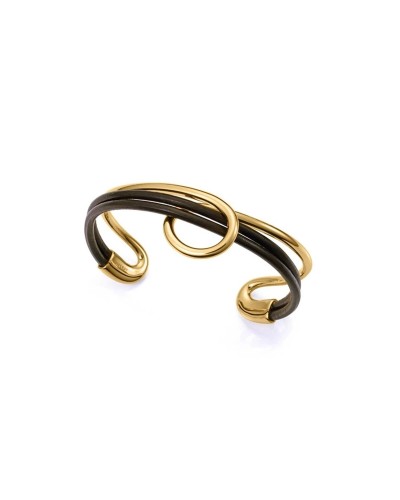 Bracciale Donna Viceroy 15155P01010 Nero Dorato