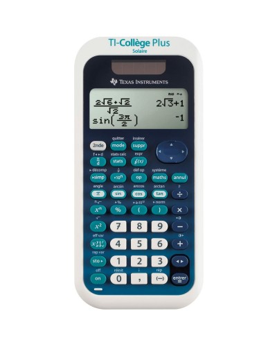 Calcolatrice scientifica Texas Instruments TI College Plus Azzurro