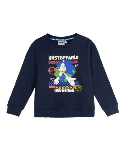 Felpa per Bambini Sonic Blu scuro