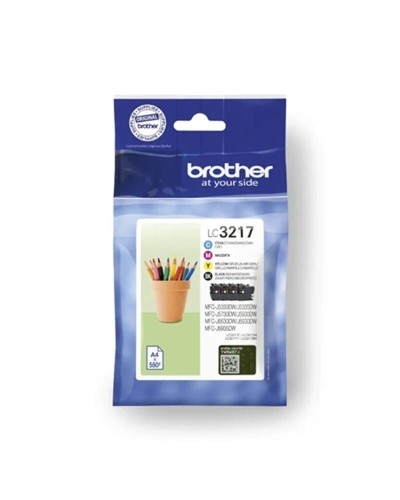 Cartouche d'encre originale Brother LC3217VAL Multicouleur