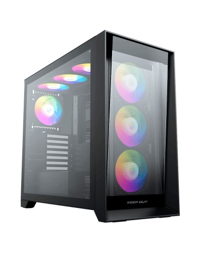 ATX Semi-tower Box KEEP OUT XC-911 PRO MASTER Black