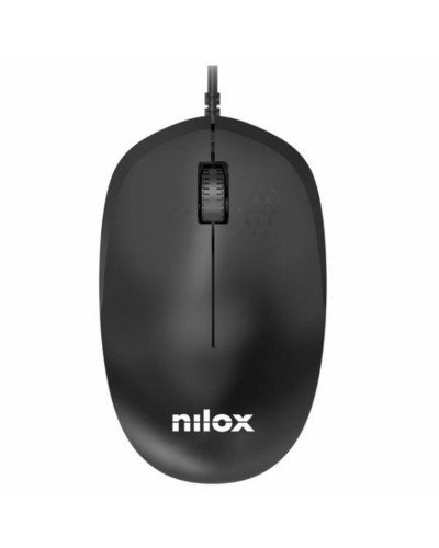 Muis Nilox MOUSB1012 Zwart 1200 DPI