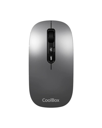 Langaton hiiri CoolBox Ratón W02-IA Valkoinen Harmaa 1600 dpi