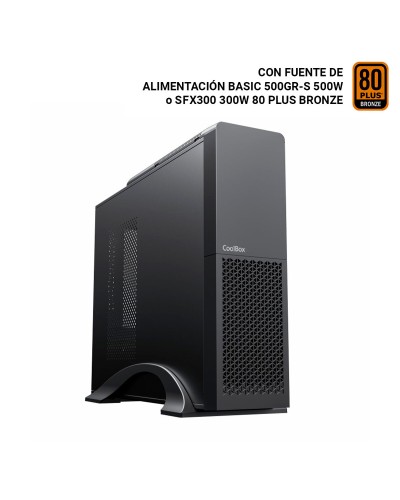 ATX semi-tornikotelo CoolBox COO-PCT313-BZ Musta