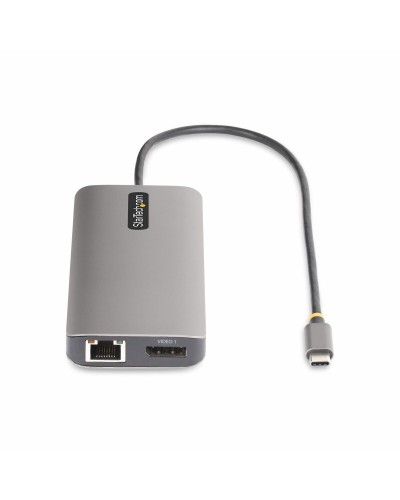 Hub USB Startech 154B-USBC-MULTIPORT Grijs 100 W