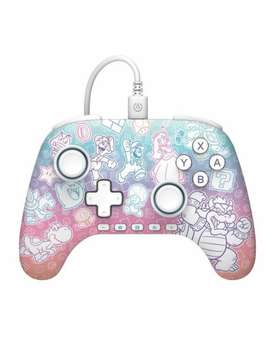 Pro Controller für Nintendo Switch + USB-Kabel Powera Super Mario