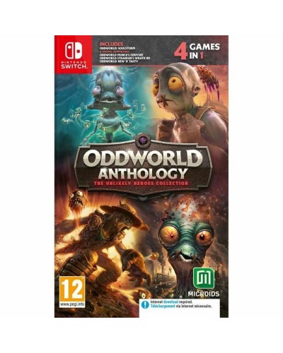 Jeu vidéo pour Switch Microids Oddworld Anthology: The Unlikely Heroes Collection