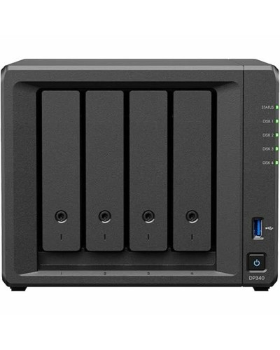 Memorizzazione in Rete NAS Synology ActiveProtect DP340 Nero AMD Ryzen R1600
