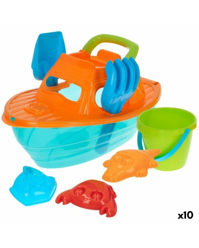 Strandspeelgoedset Colorbaby Polypropyleen (10 Stuks)