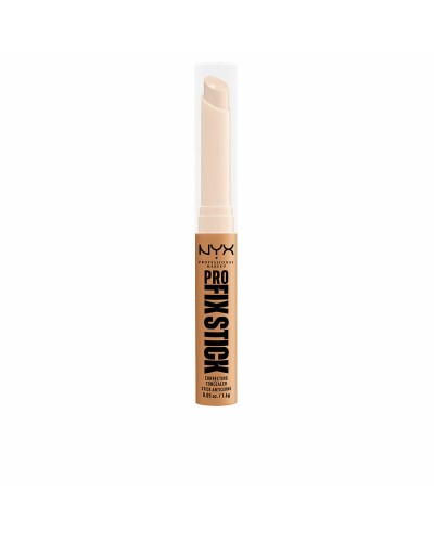NYX Pro Fix Stick Corrector Dorado - Alta Cobertura, 1.6g - ¡Imperfecciones Cero!
