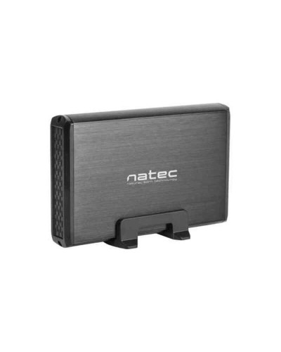 Natec RHINO 3.5" Festplattengehäuse USB 3.2 Gen 1 - Schwarz - 5Gbps
