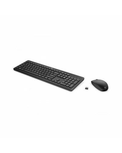 HP Clavier et Souris 18H24AA Noir - Ensemble Combo Sans Fil Ergonomique
