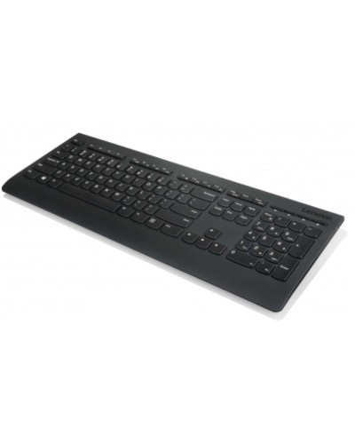 Lenovo Clavier sans Fil Espagnol QWERTY - Noir, Compact
