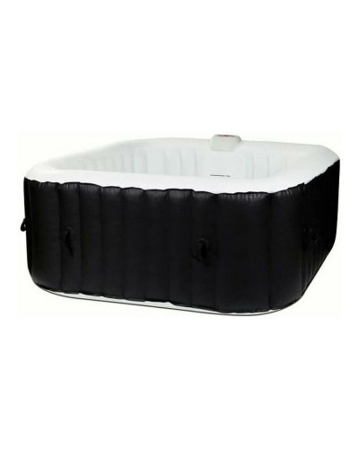 Inflatable Spa Sunspa Fyrkantig Svart 4 personer (155 x 155 x 65 cm)